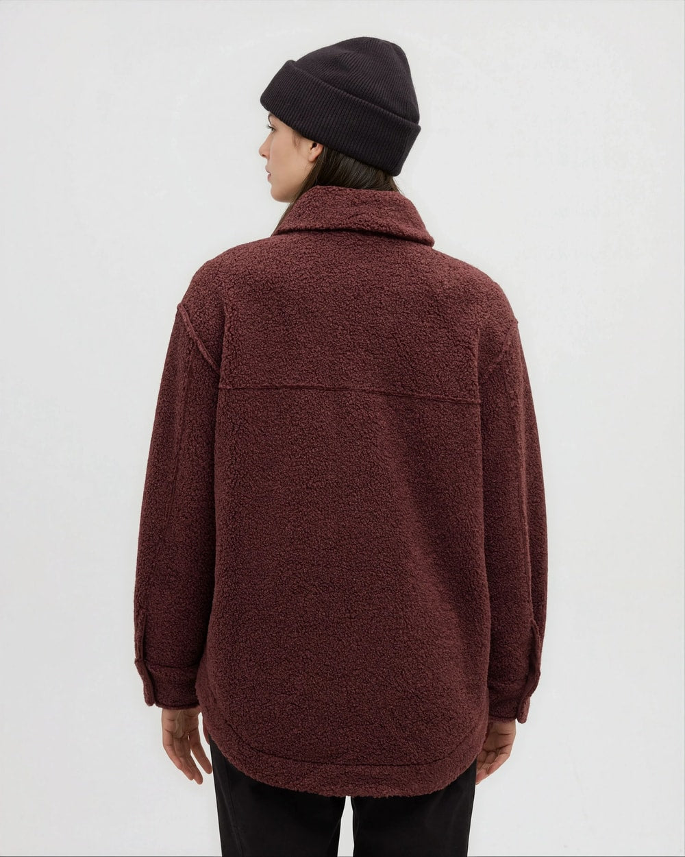 Tentree Women's Sunday Jacket - Red Chestnut - back