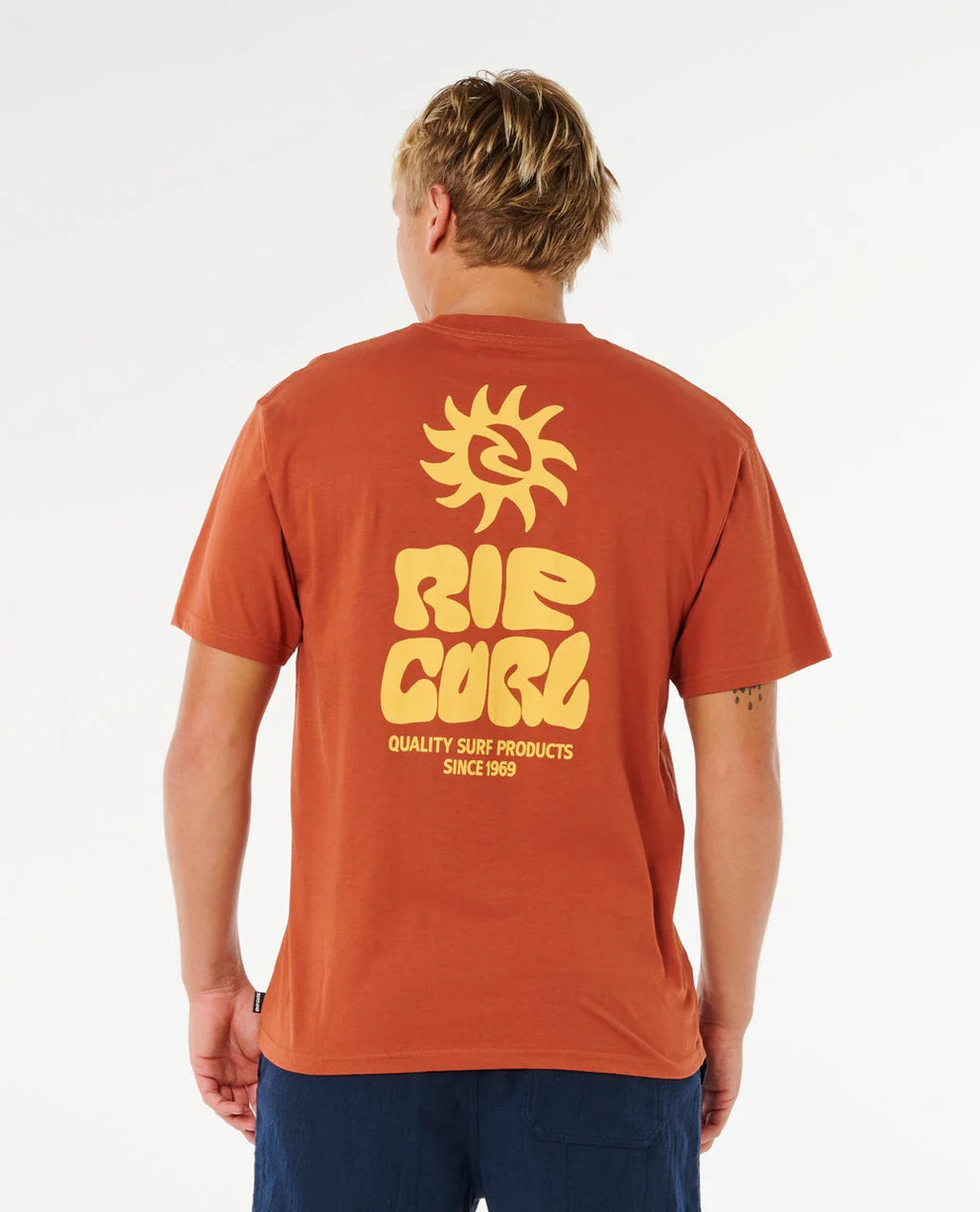 Ripcurl Men's Pacific Rinse Glass Off Short Sleeve Loose Tee