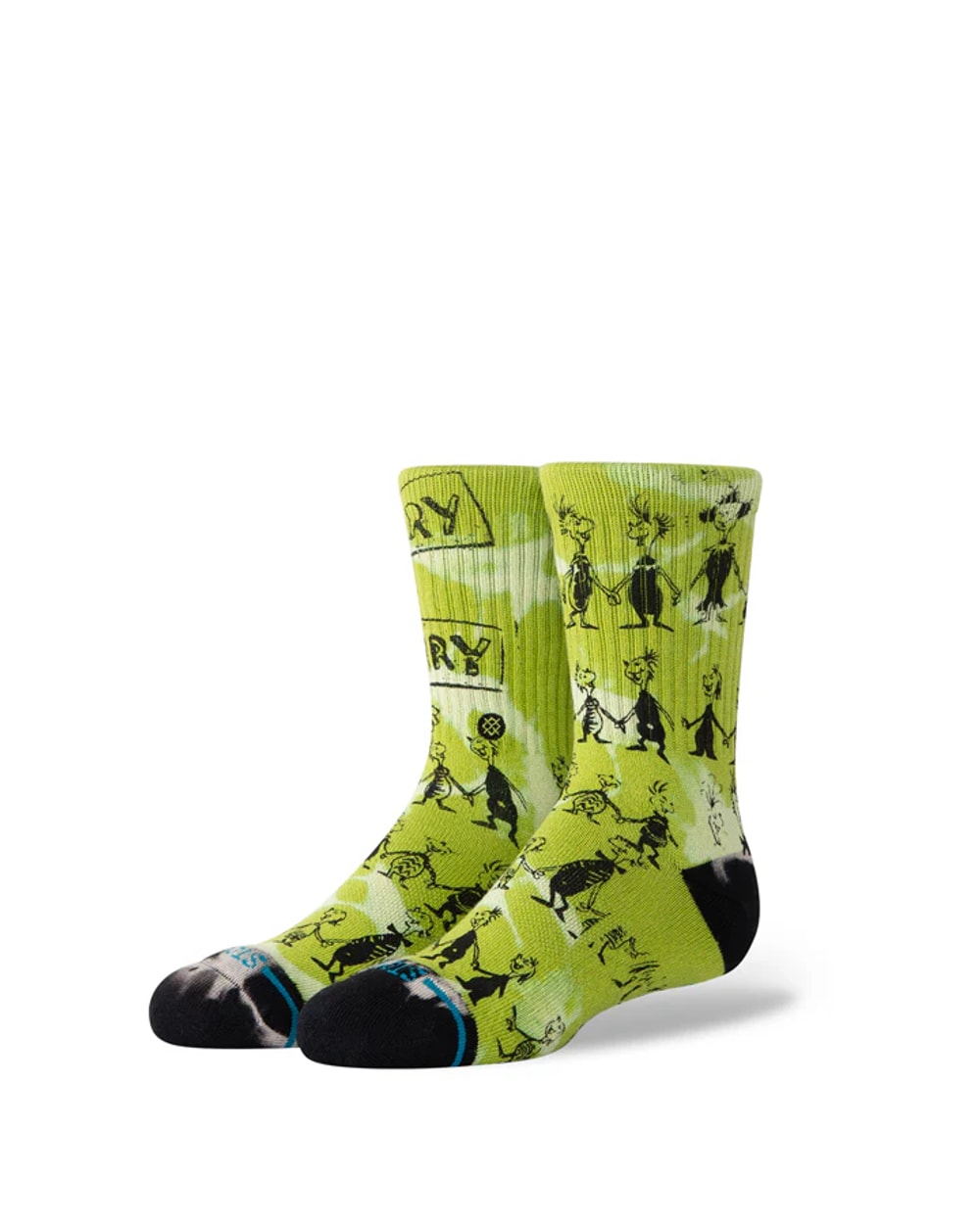 The Grinch X Stance Down in Whoville Crew Socks- Kids