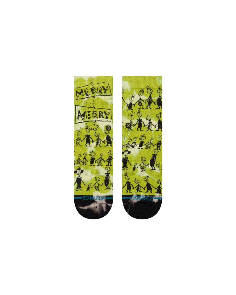Stance The Grinch X Down in Whoville Crew Socks- Kids