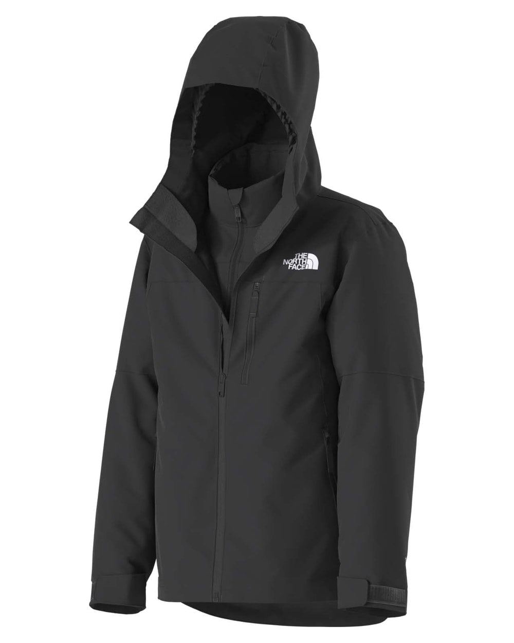 Freedom Triclimate Jacket in TNF Black, three-quarter