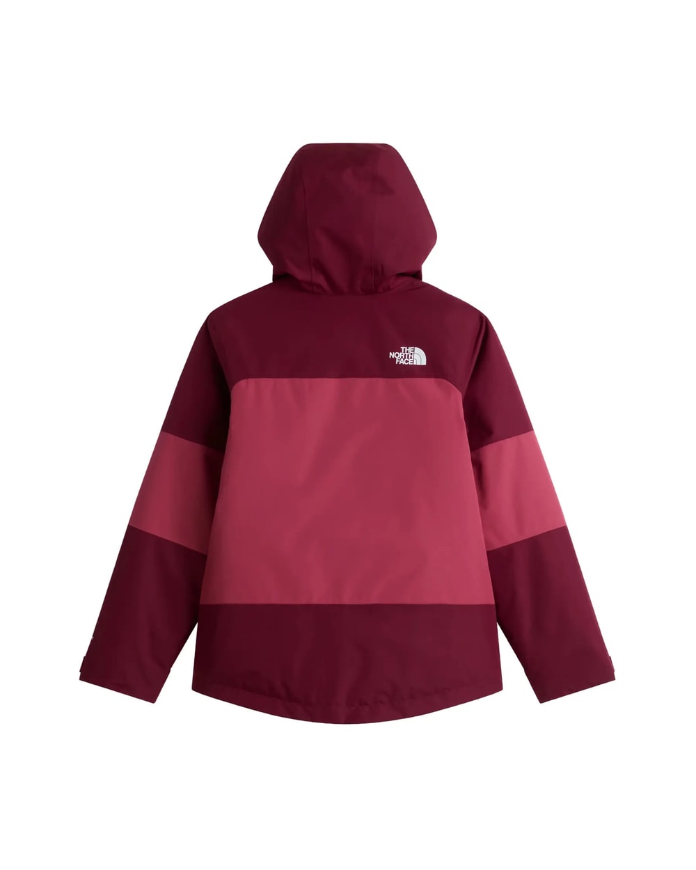 Girls' Freedom Insulated Jacket in Burgundy Crush/Fermented Clay, back