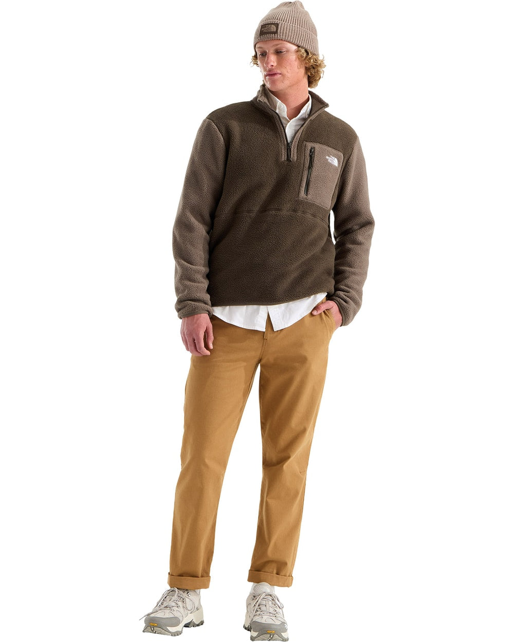 DARK CHESTNUT/SMOKEY BROWN studio front