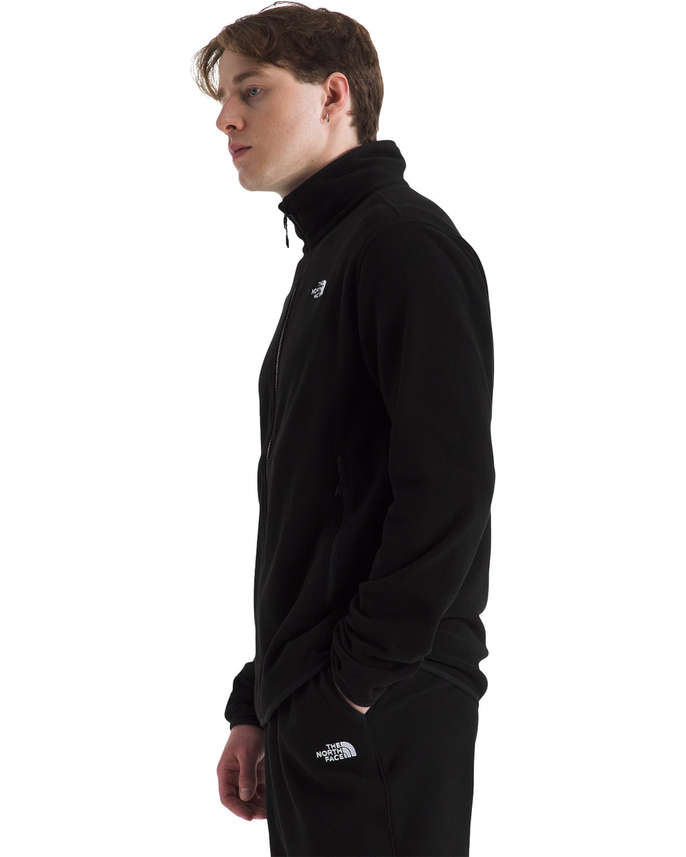 The North Face Men's Glacier Fleece Jacket - TNF BLACK