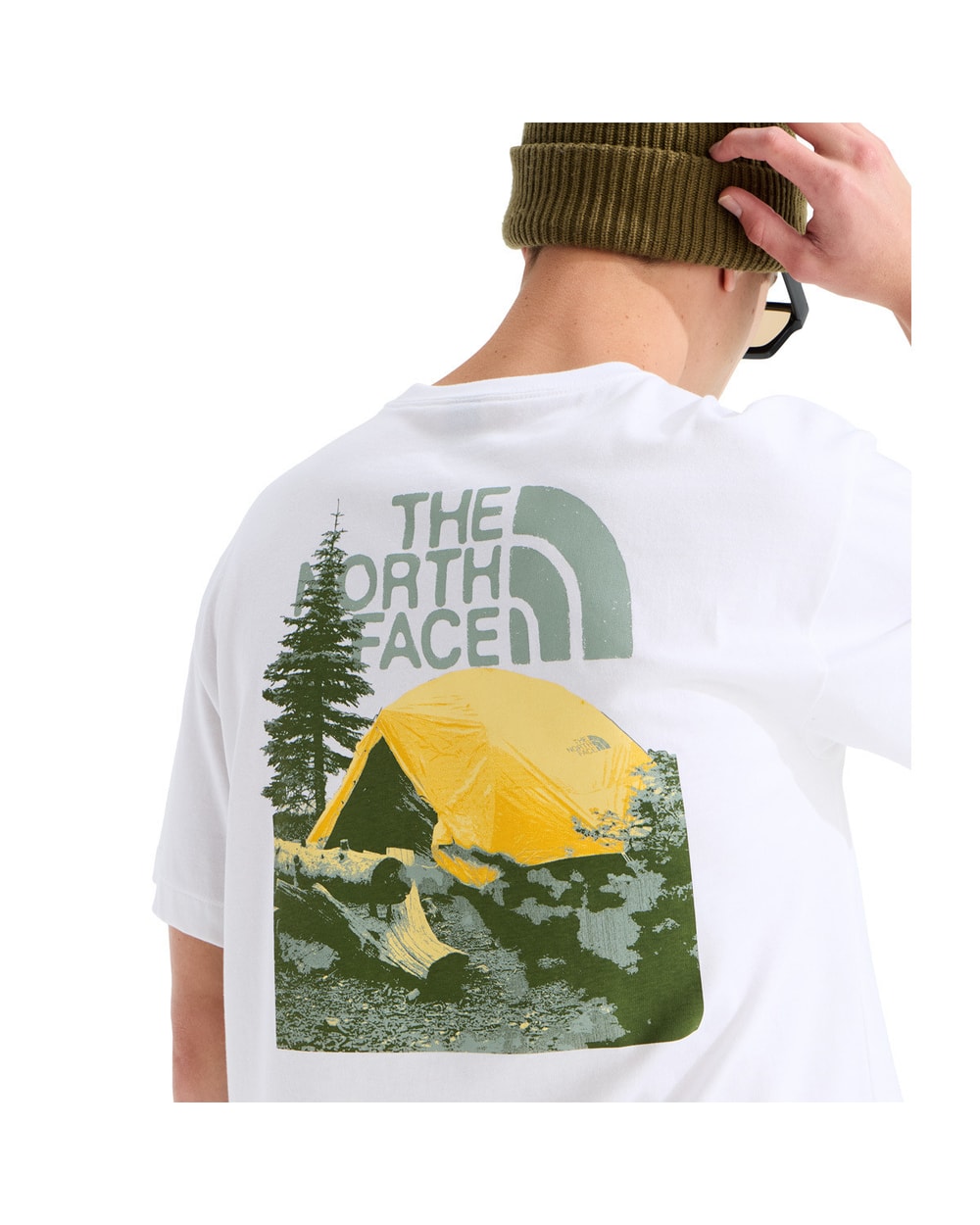 The North Face Men's Pitch A Tent Short-Sleeve Tee - TNF WHITE