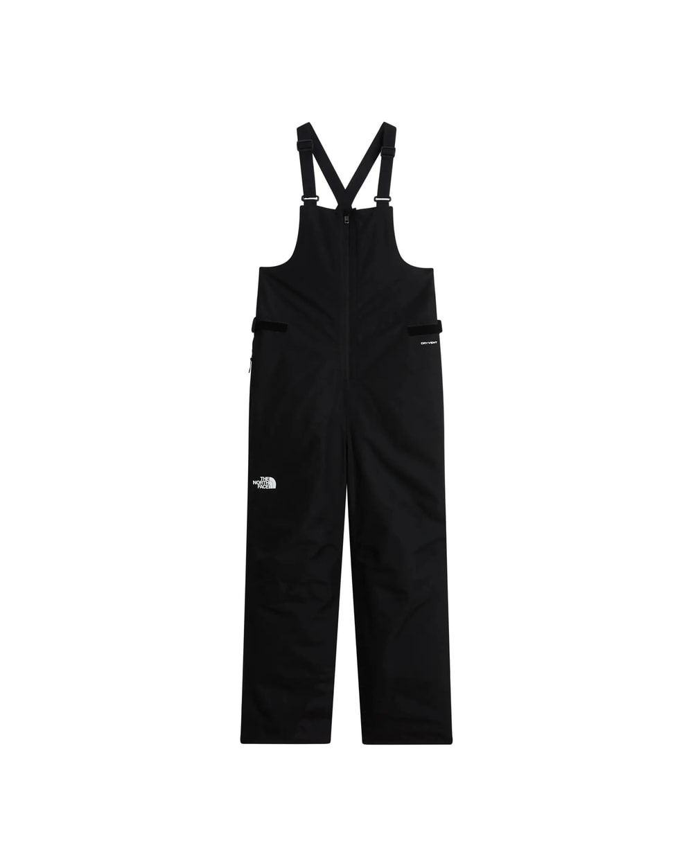 Teen Freedom Insulated Bibs in TNF Black, front