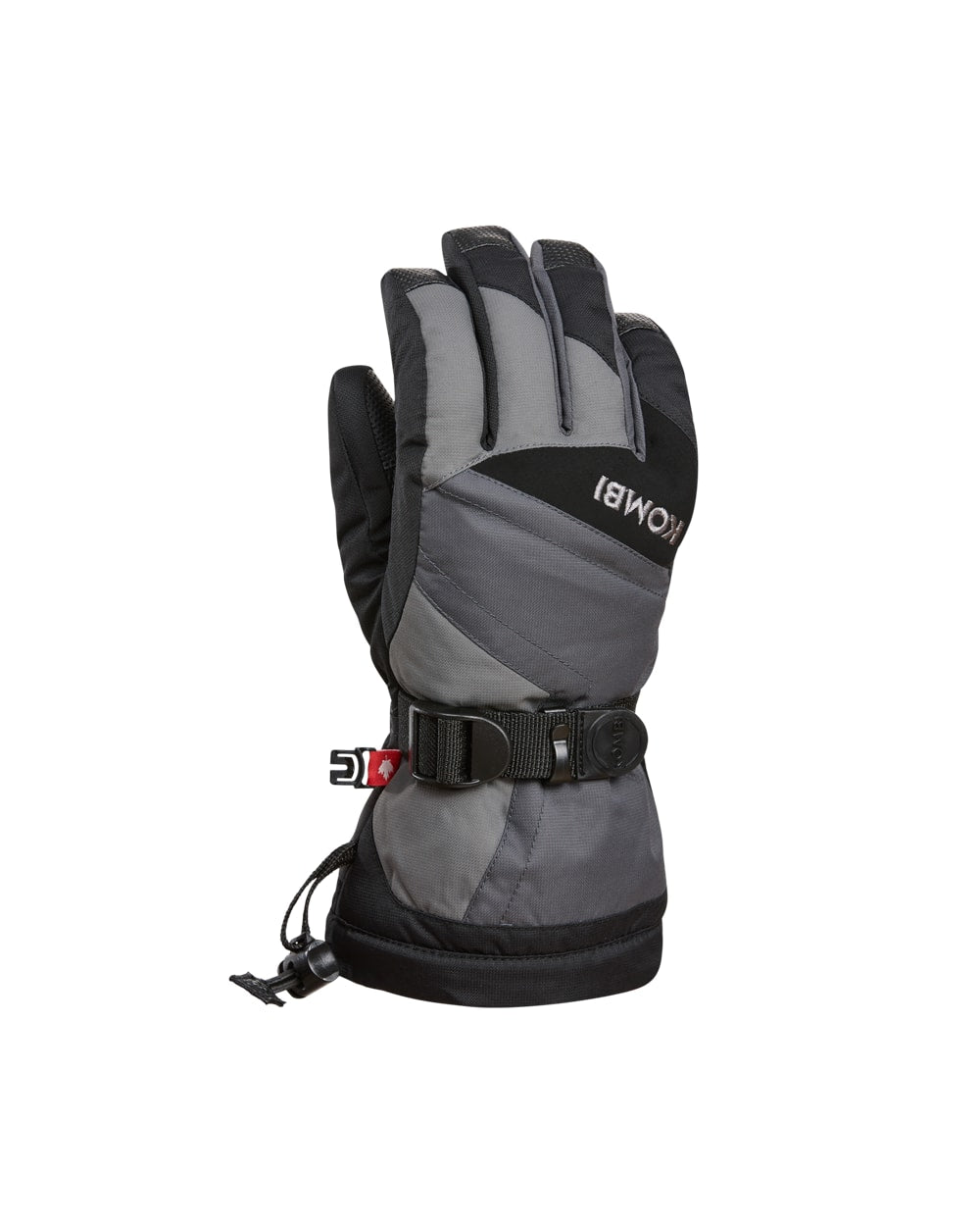 Kombi The Original Junior Glove - CHARCOAL WITH CASTLEROCK - front
