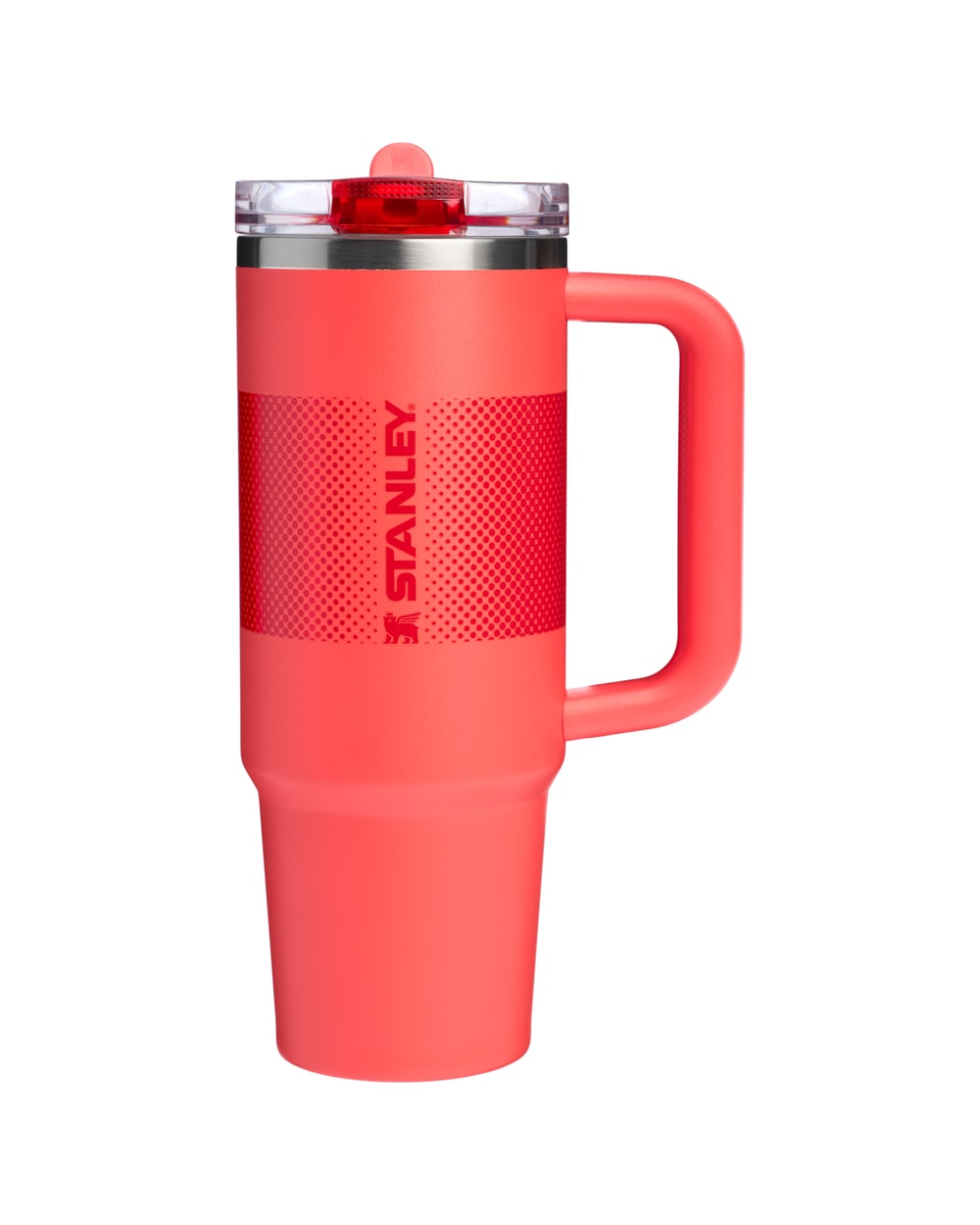 Stanley The Quencher ProTour Flip Straw Tumbler 30oz - Hot Coral Fade