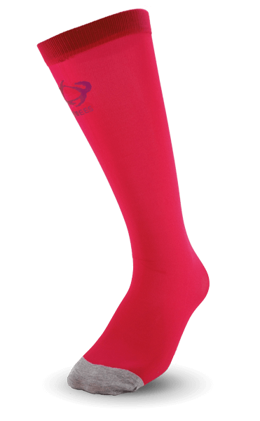 Thinees Vapor Thin Sani-Sock Short - Magenta
