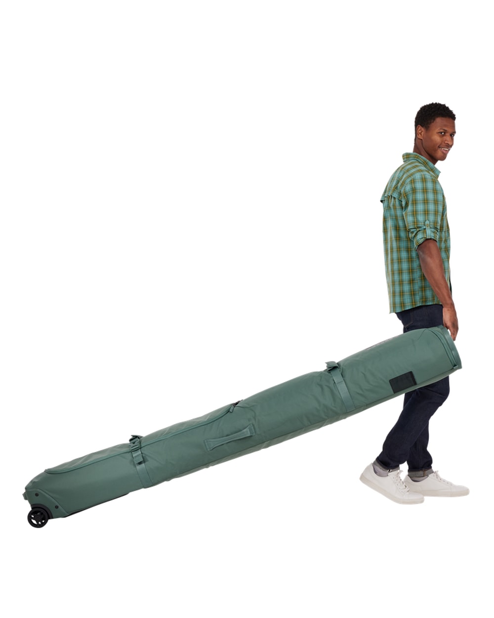 Thule RoundTrip Ski Roller Bag 192cm - Hazy Green