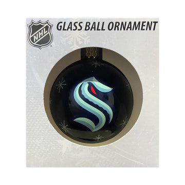 NHL Glass Ball Christmas Ornament
