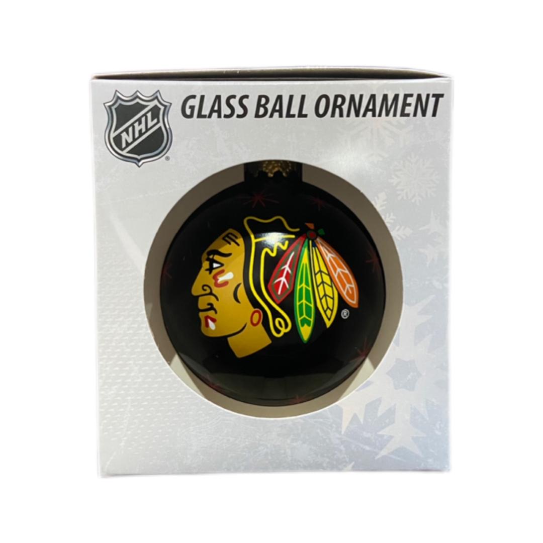 NHL Glass Ball Christmas Ornament