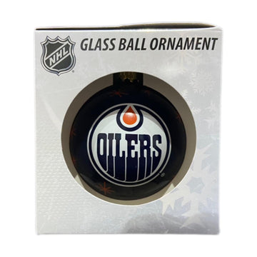 NHL Glass Ball Christmas Ornament