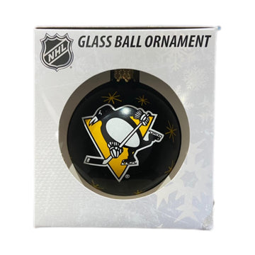 NHL Glass Ball Christmas Ornament