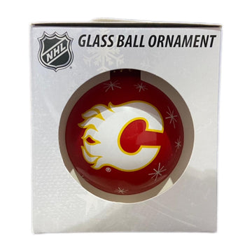 NHL Glass Ball Christmas Ornament