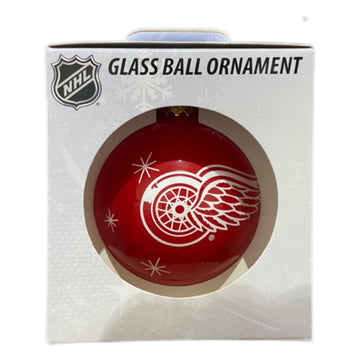 NHL Glass Ball Christmas Ornament