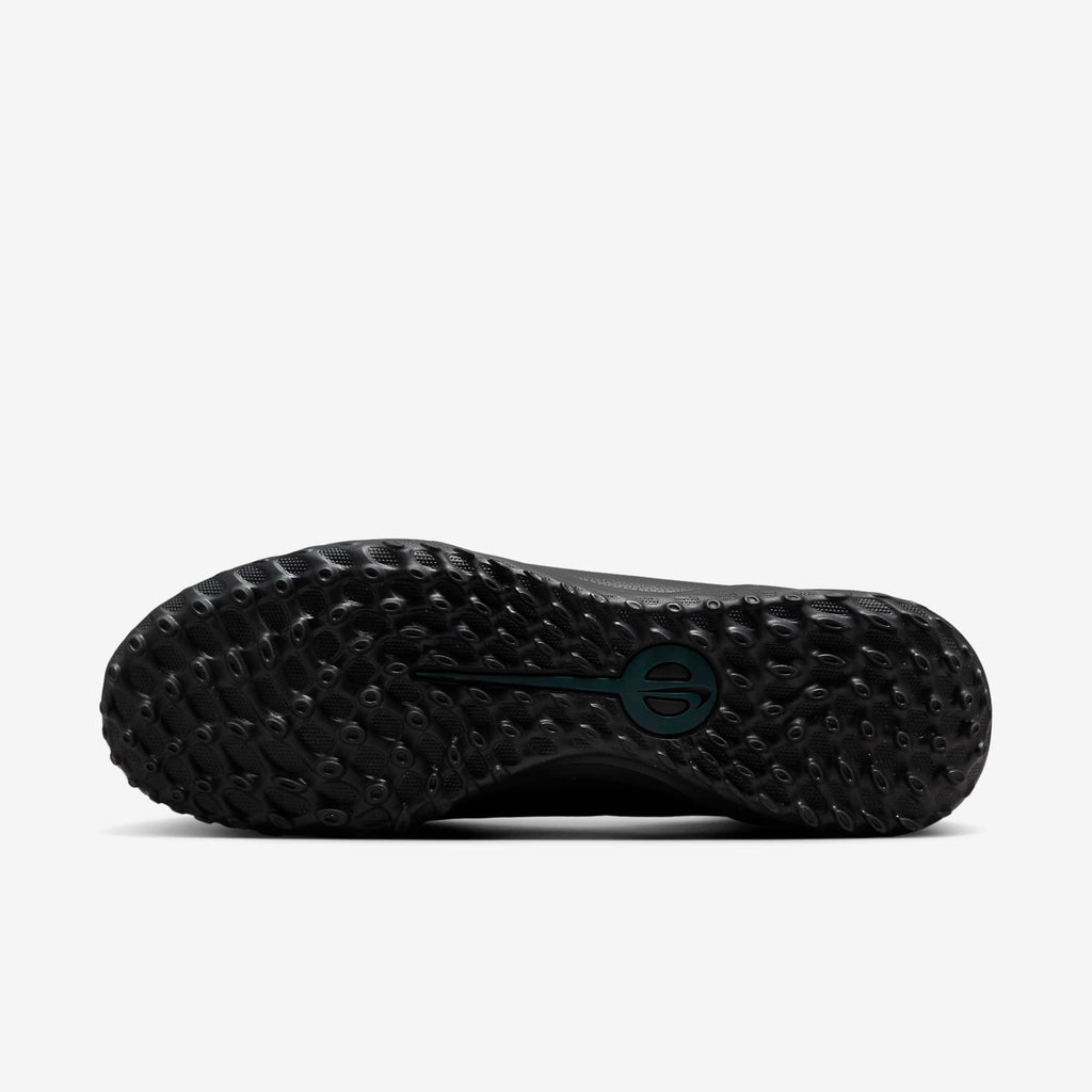 Nike Tiempo Legend 10 Club Turf Soccer Shoes - Black/Deep Jungle/Black - view 2