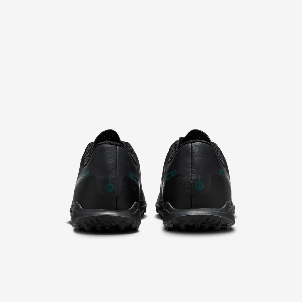 Nike Tiempo Legend 10 Club Turf Soccer Shoes - Black/Deep Jungle/Black - view 6