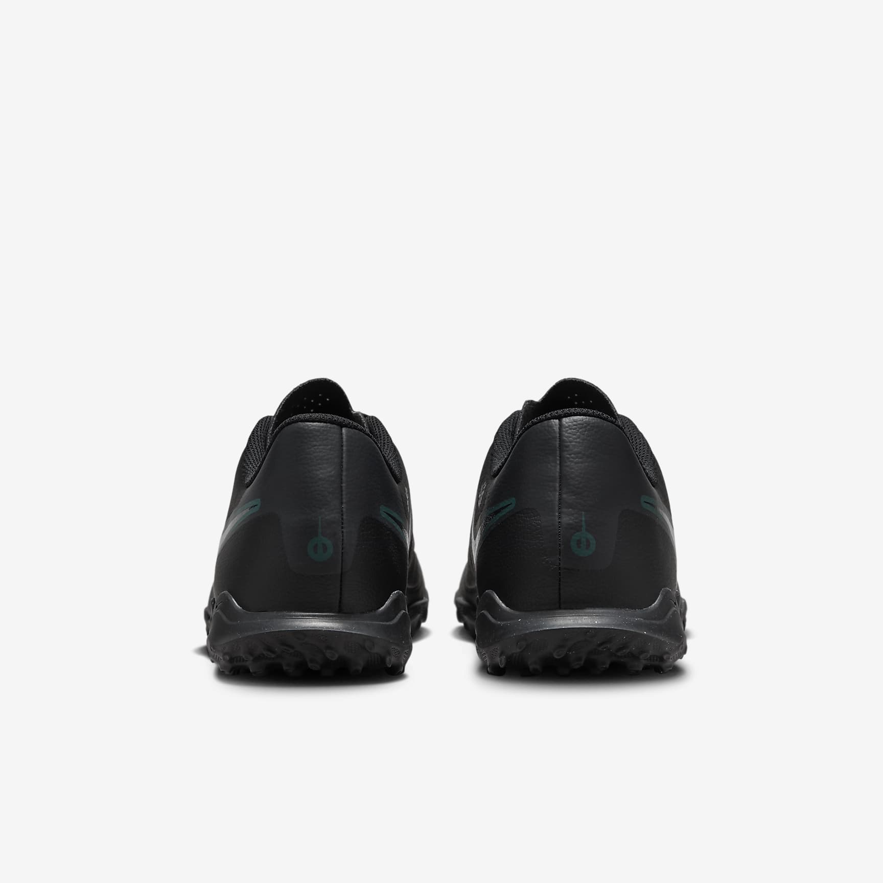 Nike Tiempo Legend 10 Club Turf Soccer Shoes - Black/Deep Jungle/Black - view 6