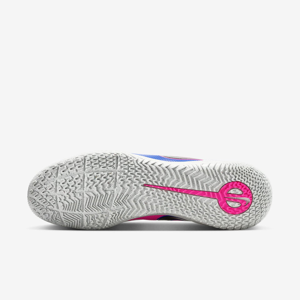 Nike Tiempo Maestro Club Indoor/Court Low-Top Soccer Shoes - White/Racer Blue/Pink Blast/Black - view 2