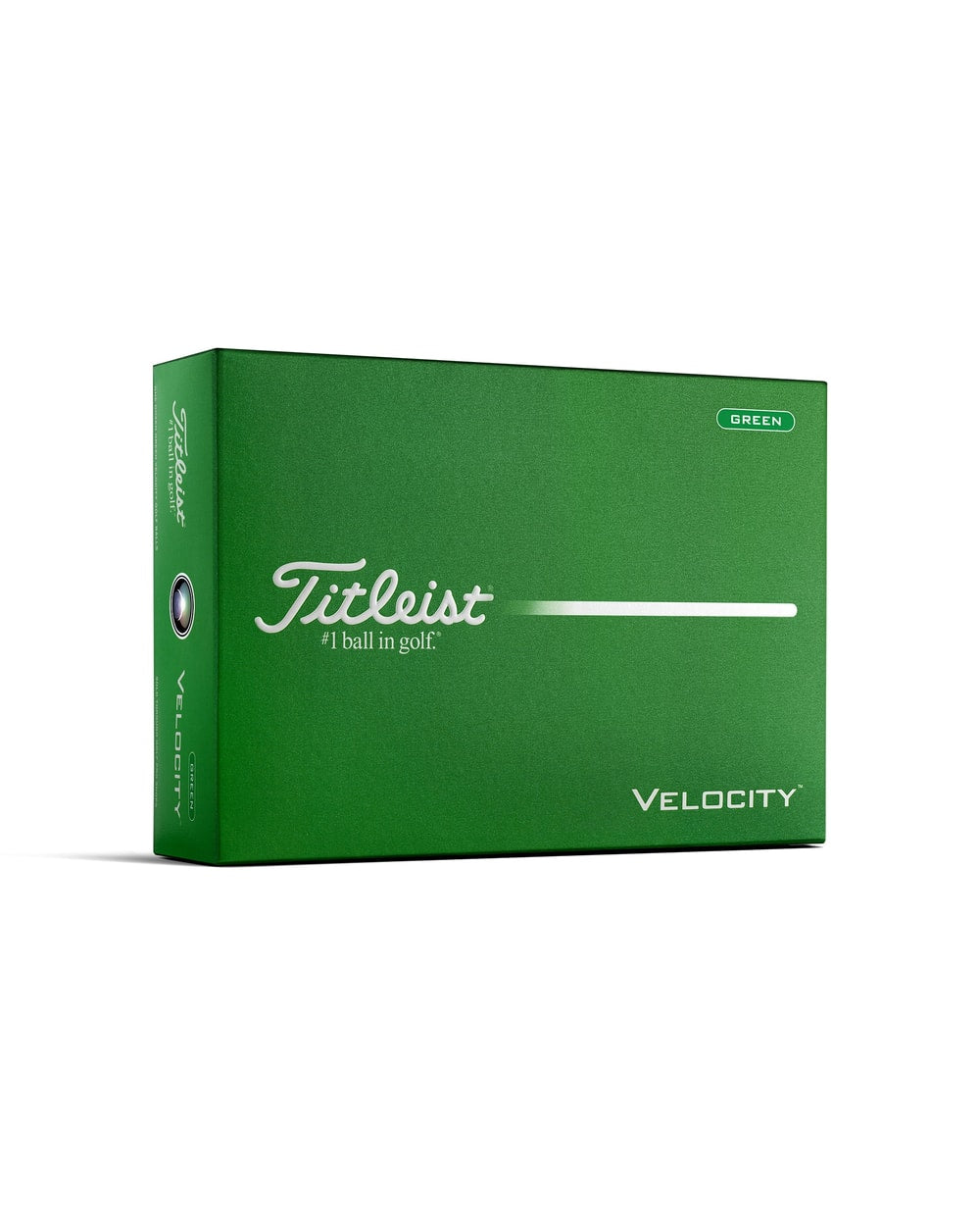 Titleist Velocity Golf Balls - Matte Green