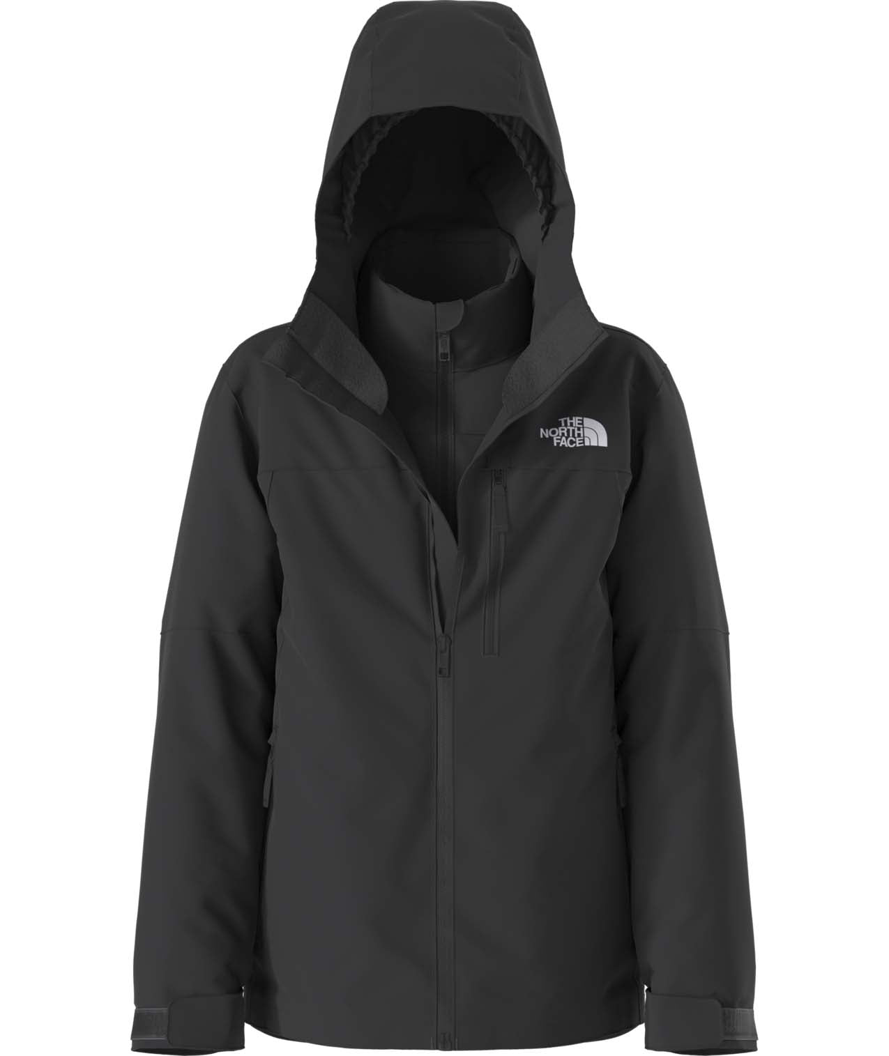 Freedom Triclimate Jacket in TNF Black, front