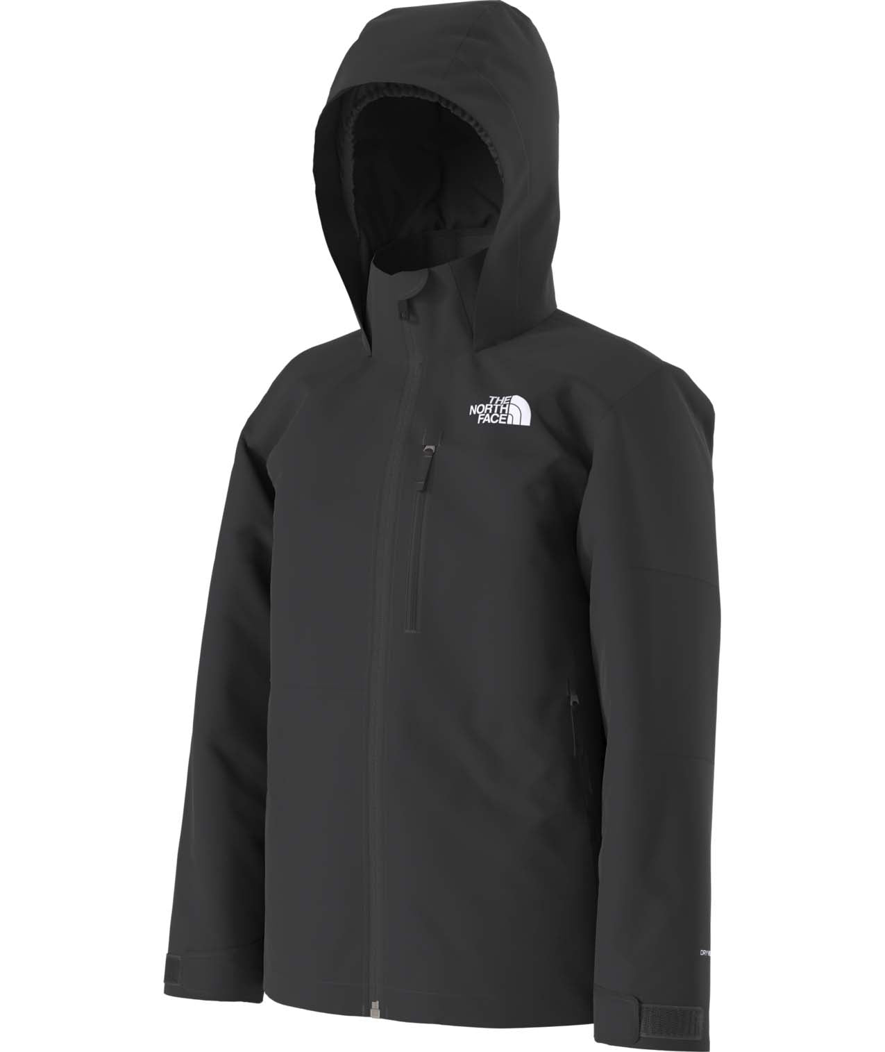 Boys' Freedom Insulated Jacket in TNF Black, three-quarter
