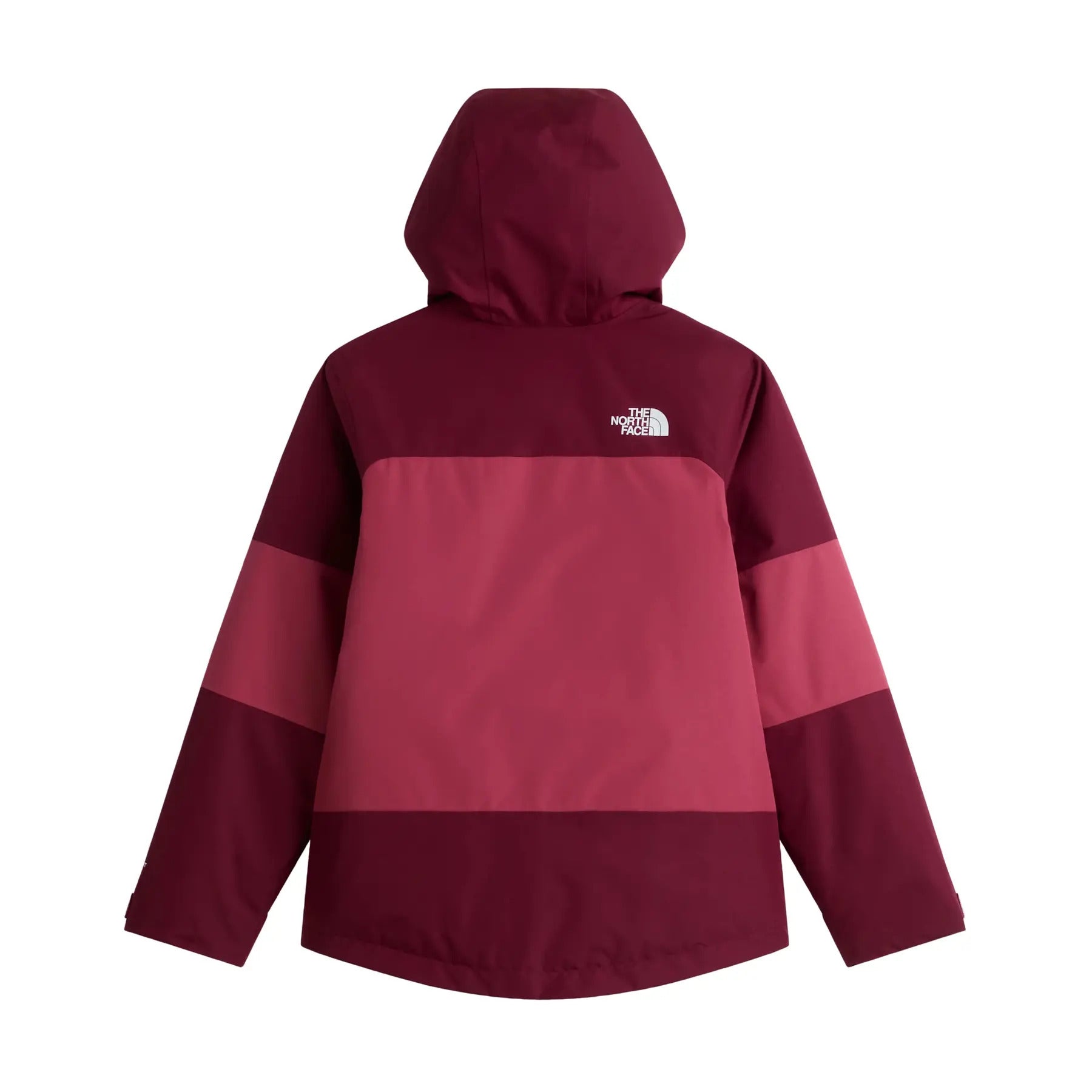 Girls' Freedom Insulated Jacket in Burgundy Crush/Fermented Clay, back