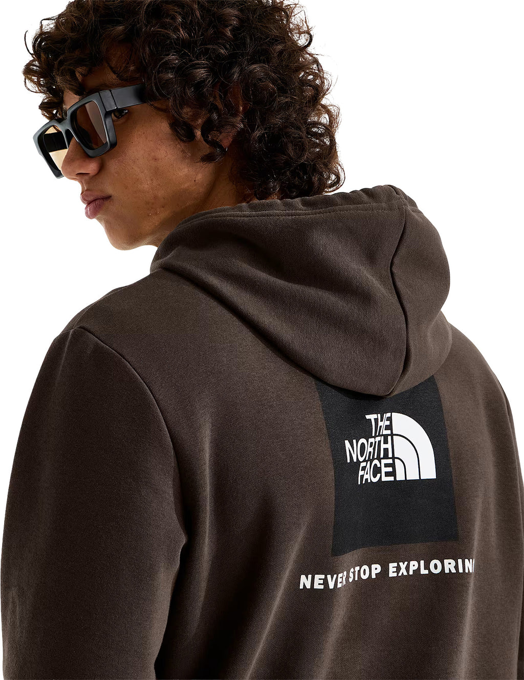 The North Face Men's Evolution Box NSE Hoodie (2026) - DARK CHESTNUT