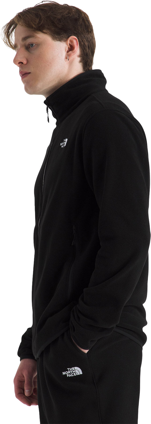 The North Face Men's Glacier Fleece Jacket - TNF BLACK