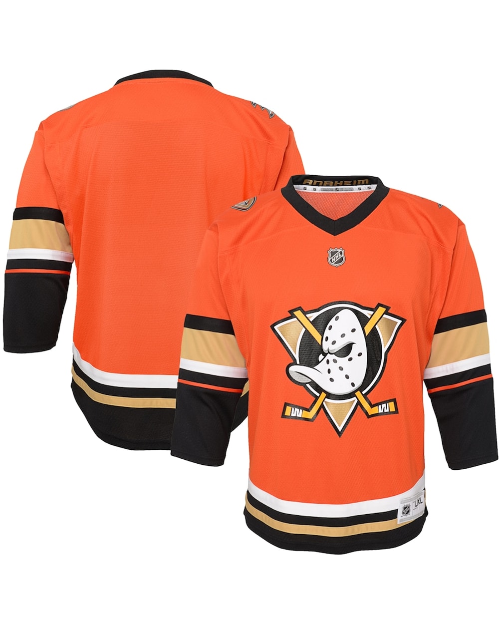 Toddler Premier Jersey - Anaheim Ducks - Blank
