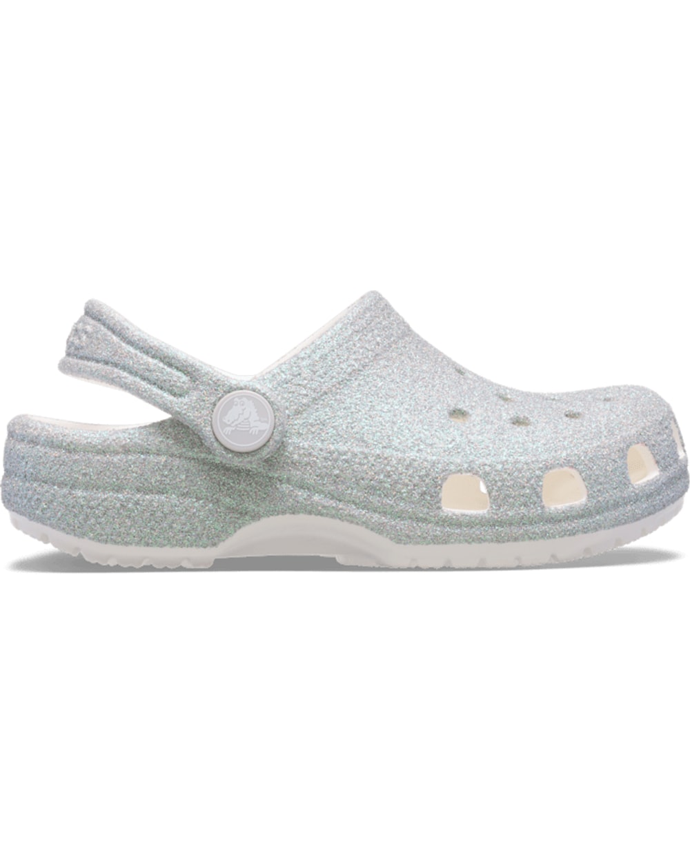 Crocs Toddler Classic Iridescent Glitter Clogs