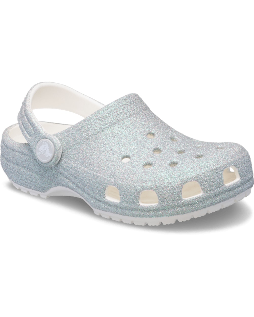 Crocs Toddler Classic Iridescent Glitter Clogs