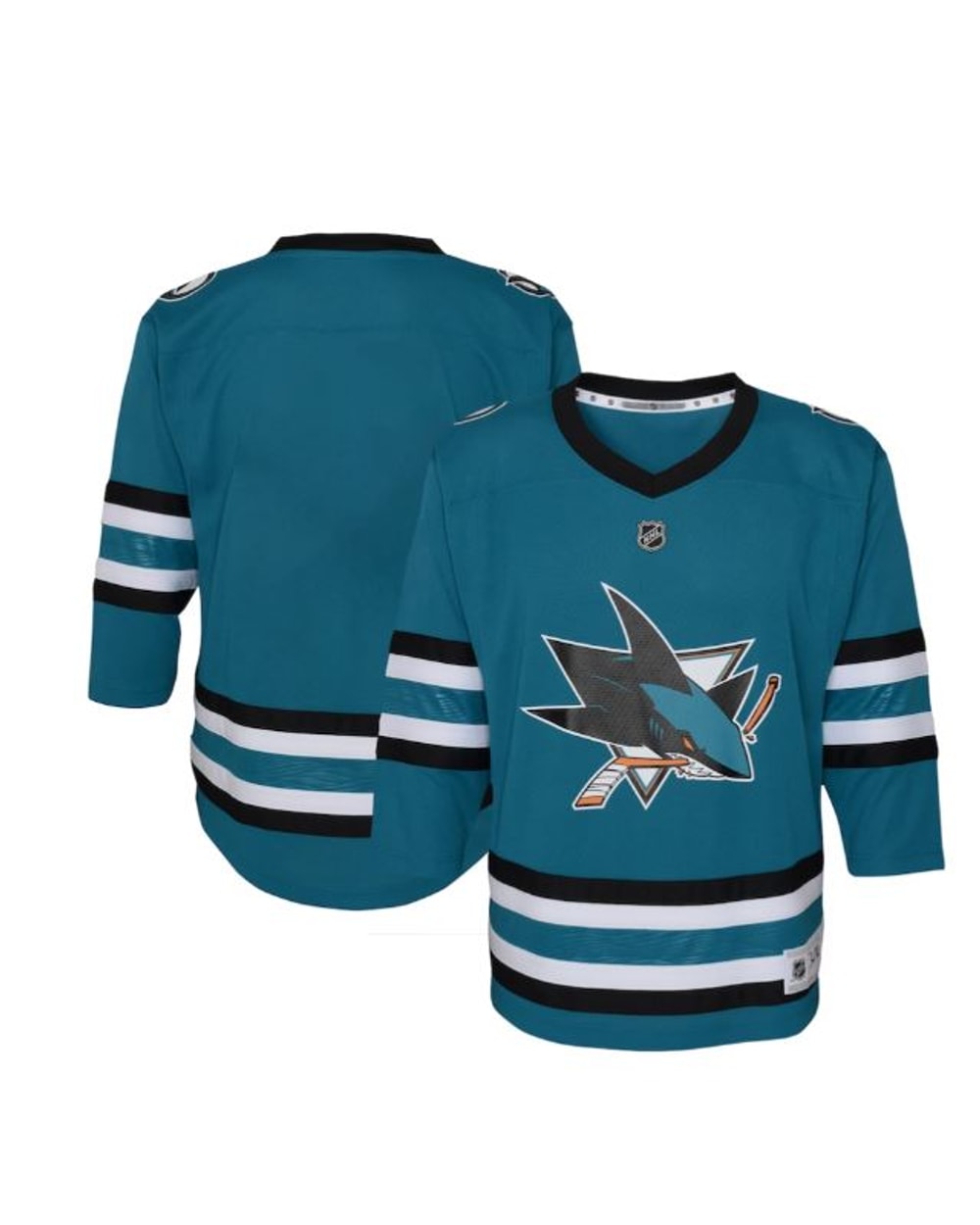 Toddler Premier Jersey - San Jose Sharks - Blank