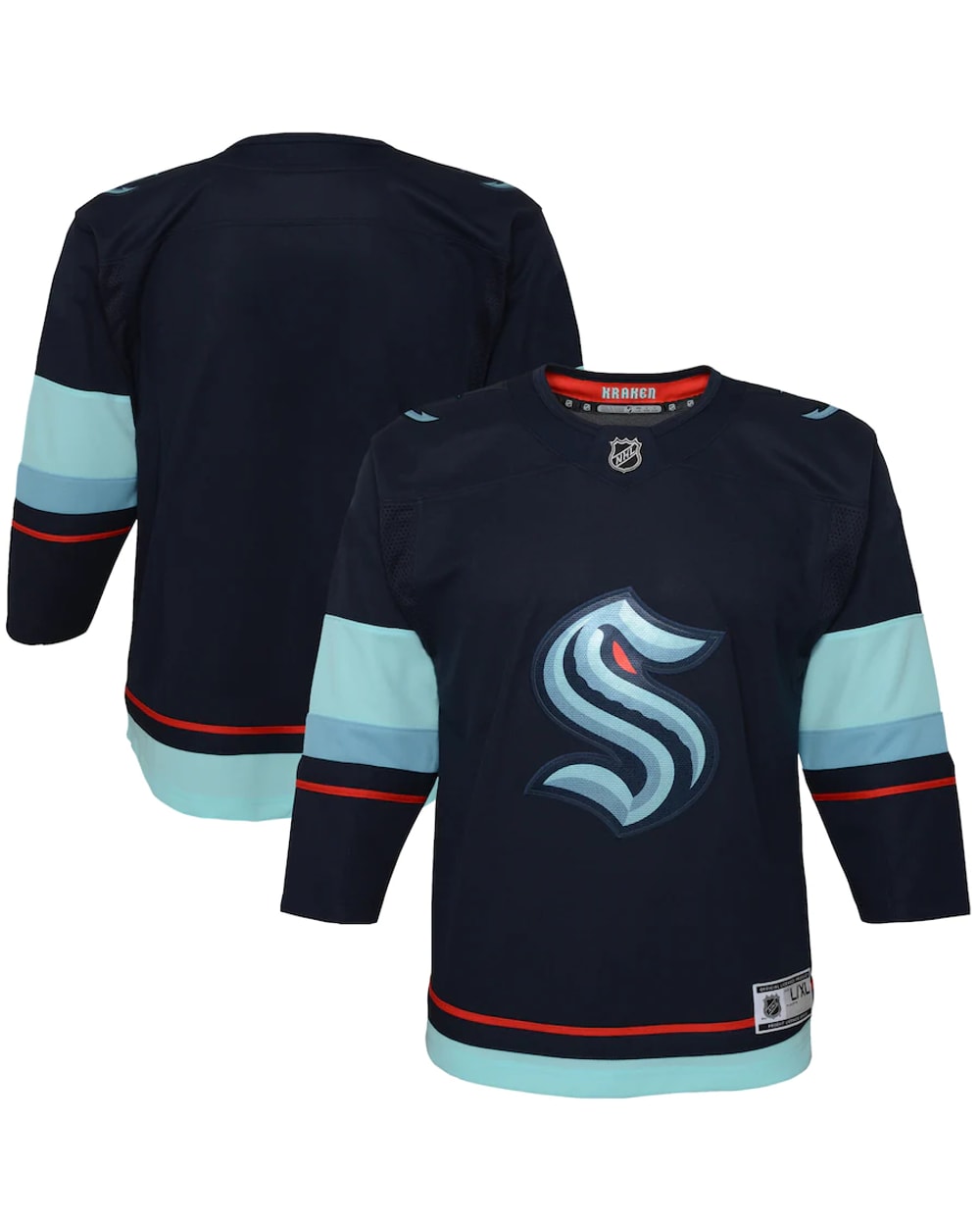 Outerstuff Toddler Premier Jersey - Seattle Kraken - Blank