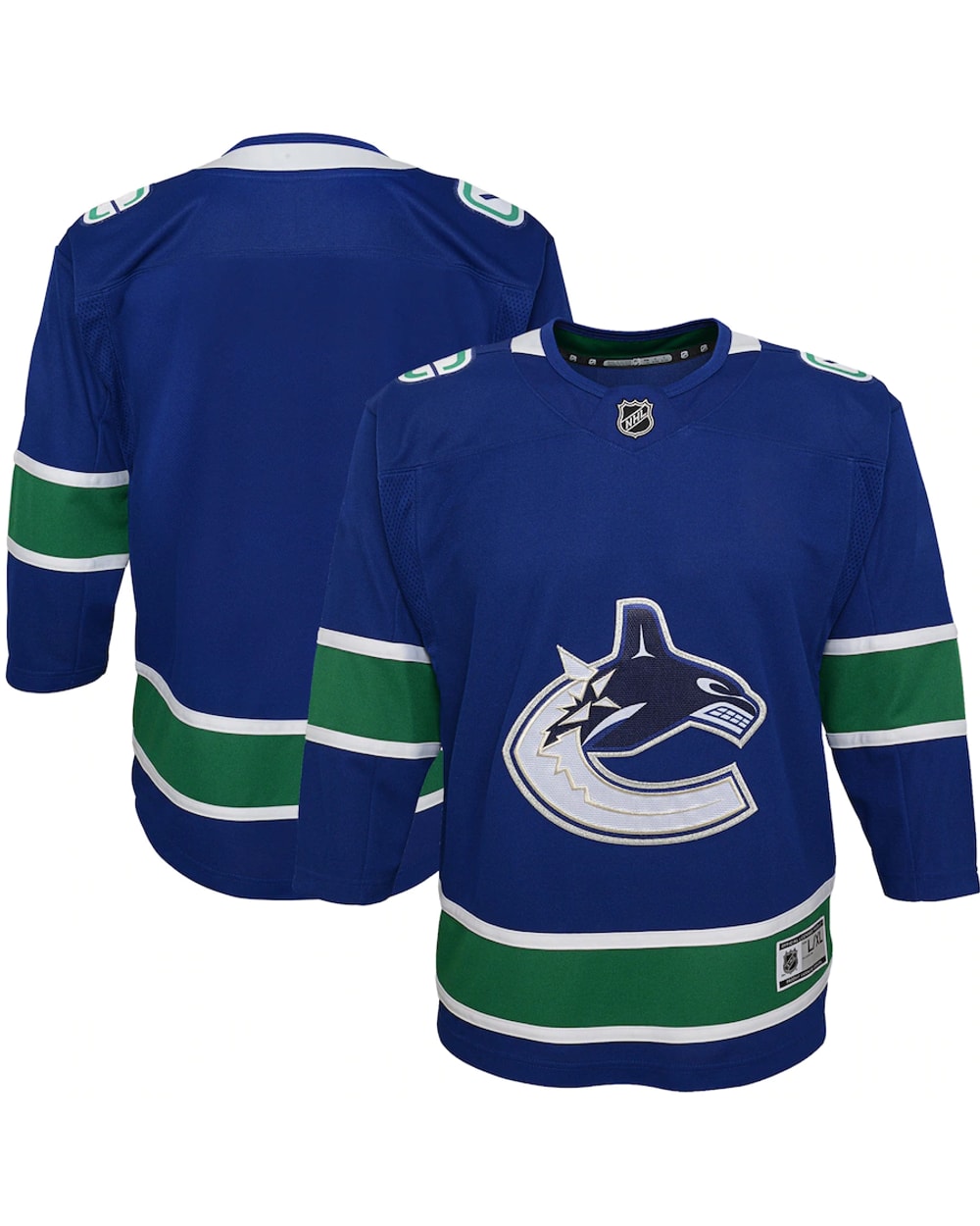 Toddler Premier Jersey - Vancouver Canucks - Blank
