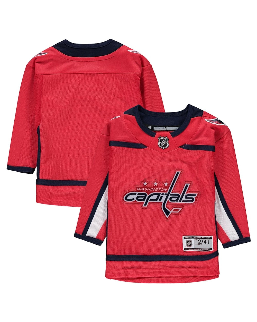 Toddler Premier Jersey - Washington Capitals - Blank