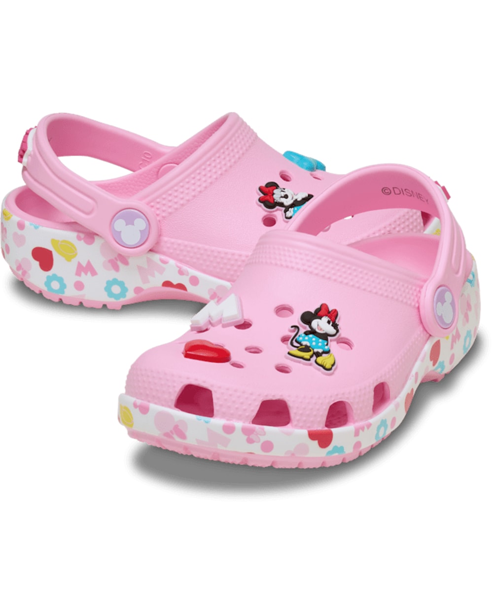 Crocs Toddlers' Mickey & Friends Minnie Classic Clogs
