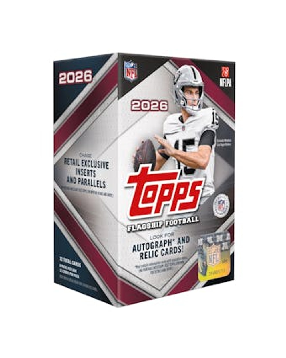 Topps 2026 Flagship Football Value Box - front