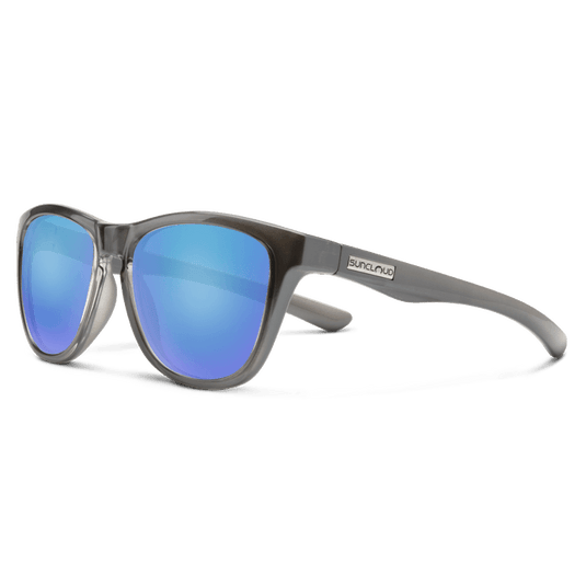 Suncloud Topsail Polarized Sunglasses - Silver/Polarized Blue