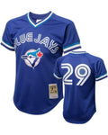 Mitchell & Ness Toronto Blue Jays Joe Carter 1993 Authentic Cooperstorn Mesh Batting Practice Jersey