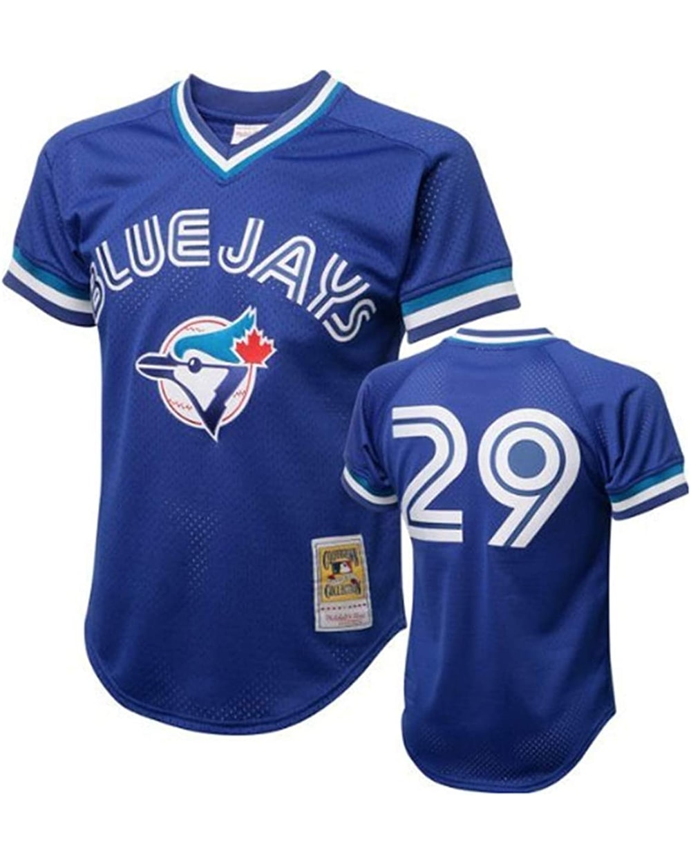 Mitchell & Ness Toronto Blue Jays Joe Carter 1993 Authentic Cooperstorn Mesh Batting Practice Jersey