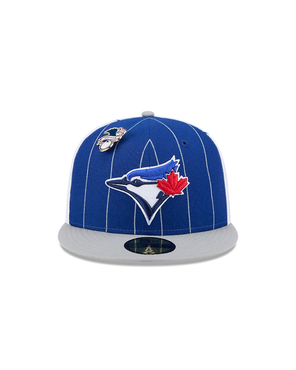 Toronto Blue Jays Pinstripe 59FIFTY Fitted Hat
