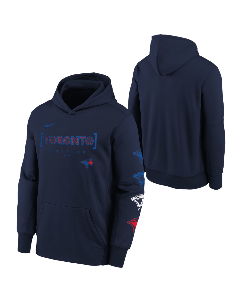 Toronto Blue Jays Youth City Connect Club Fleece Hoodie