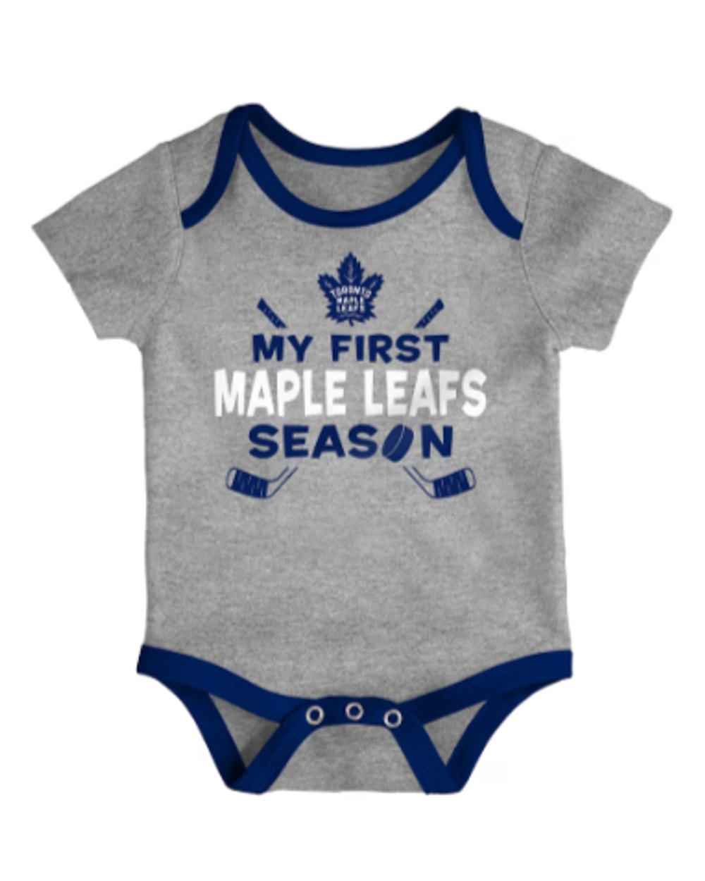 NHL Infant Toronto Maple Leafs Legend Multicolor Creeper Set