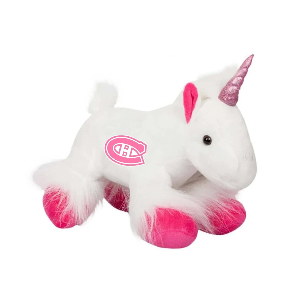 FOCO NHL Plush Unicorn - Montreal Canadiens, front view
