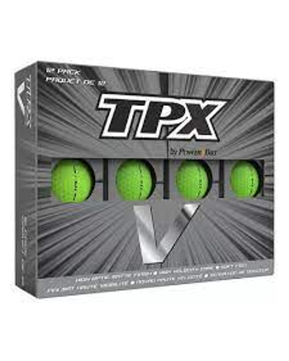 TPX V High Optic - Box of 12 Golf Balls