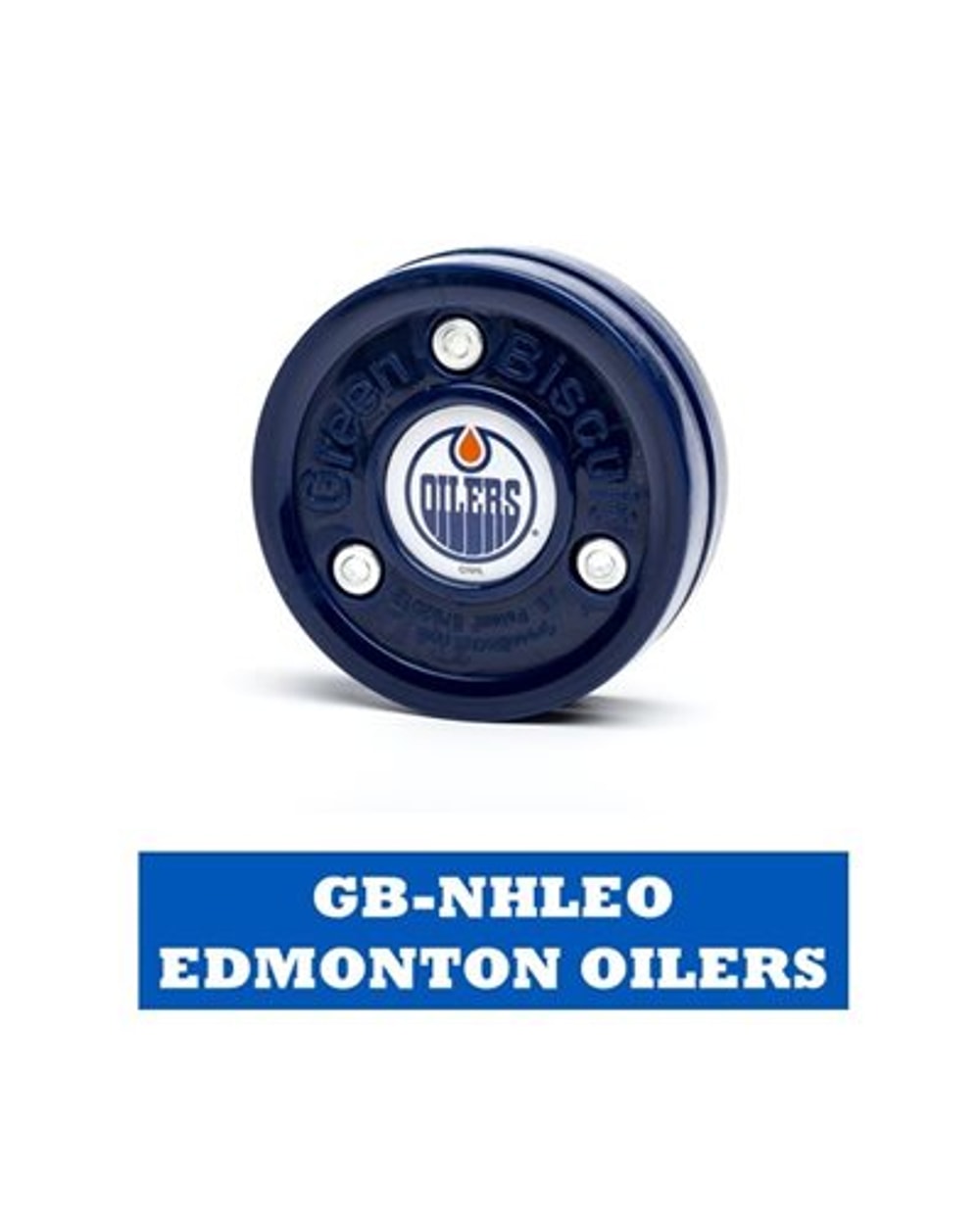 Blue Sports Green Biscuit NHL Training Puck