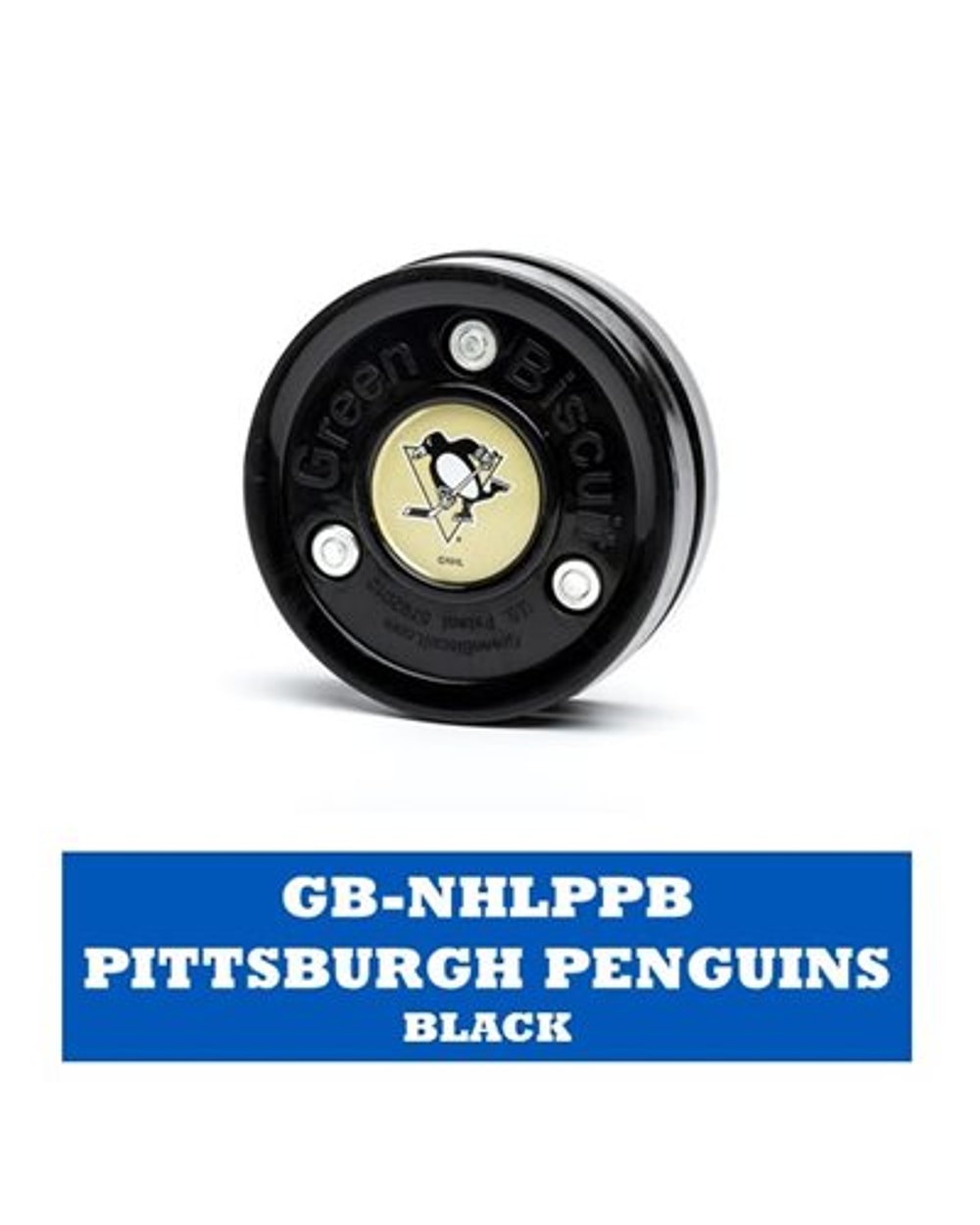 Blue Sports Green Biscuit NHL Training Puck