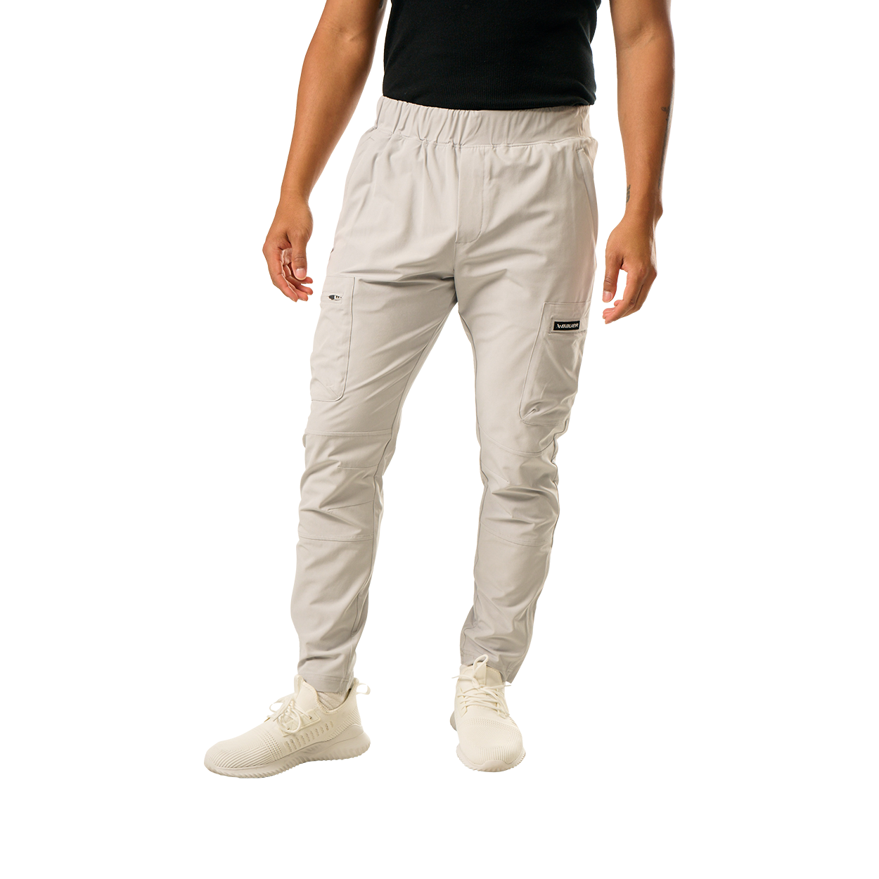 Bauer Cross Coast Travel Pant Quiet Grey - front